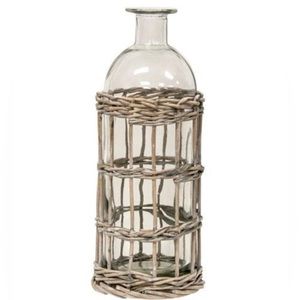 Graywash Willow Wrapped Bottle